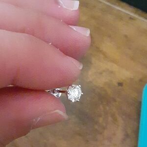 925 Silver Moissanite Earrings